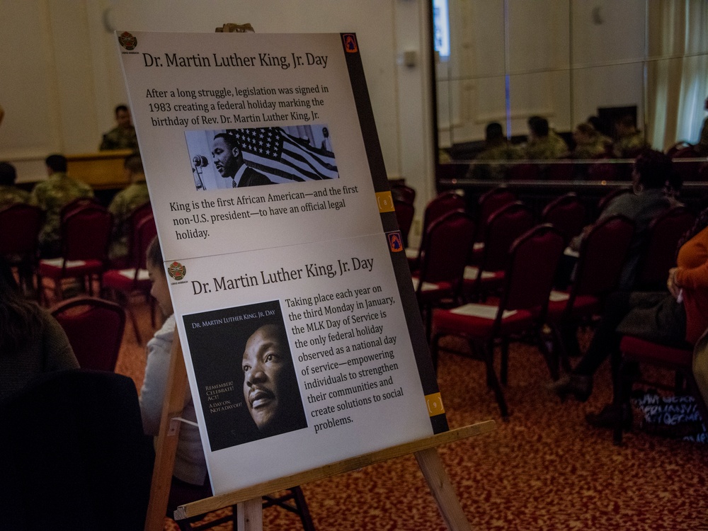 Martin Luther King Junior’s Observance 2018