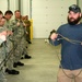 Students build knot-tying skills as part of Cold-Weather Operations Course at Fort McCoy