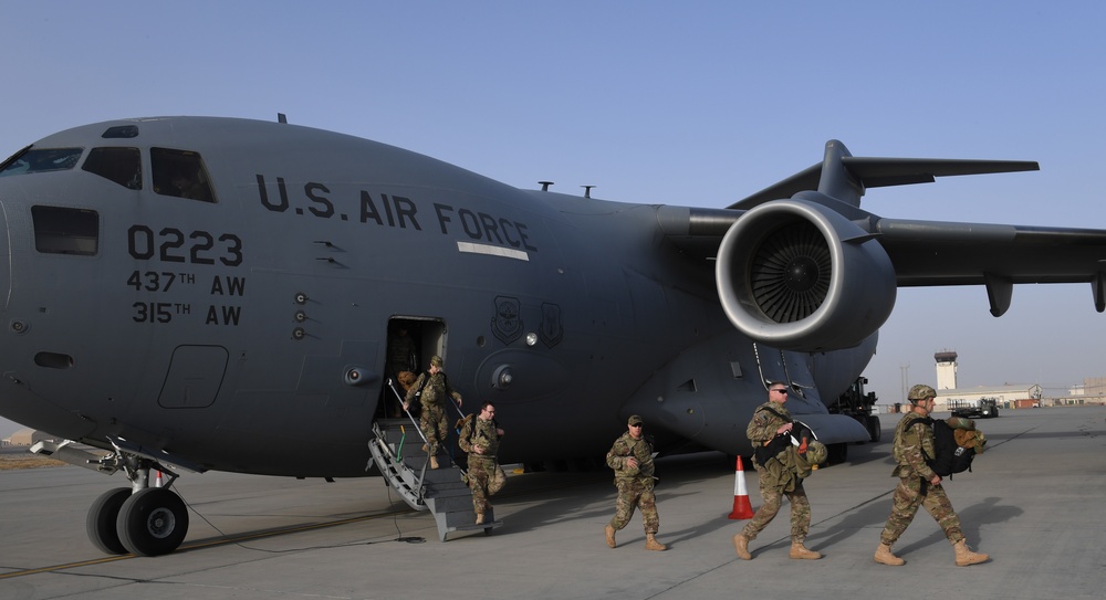 A-10 squadron personnel arrives at KAF