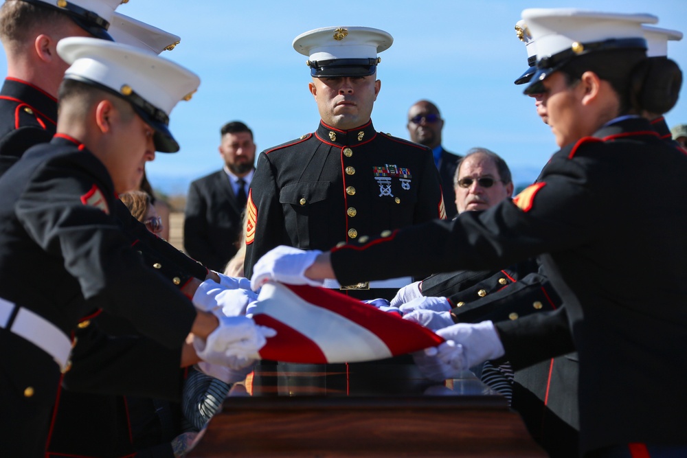 The Combat Center Memorializes Retired Sgt. Maj. Ray V. Wilburn