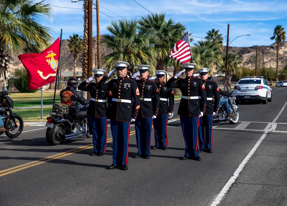 The Combat Center Memorializes Retired Sgt. Maj. Ray V. Wilburn