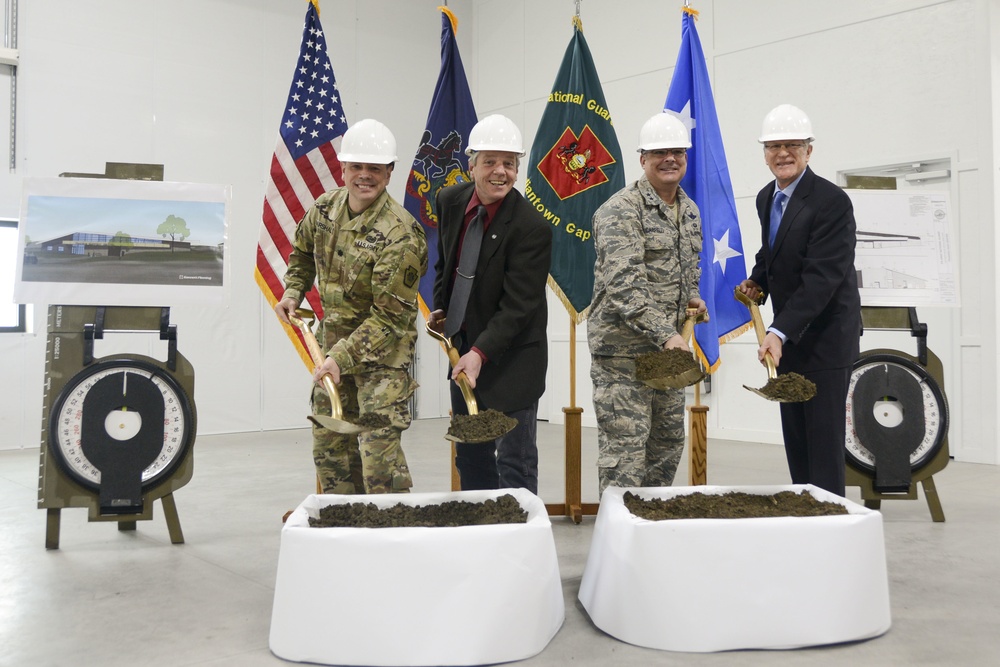 Fort Indiantown Gap Training Center breaks ground on new Training Support Center Building