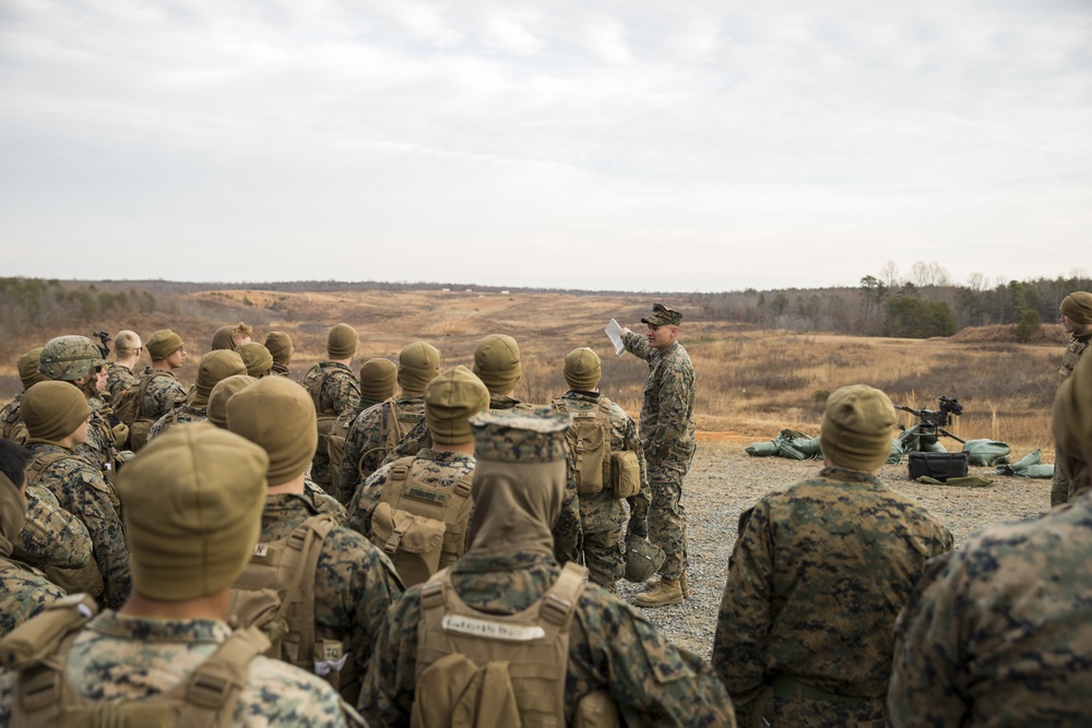 Marine Corps Security Force Regiment live-fire Exercise