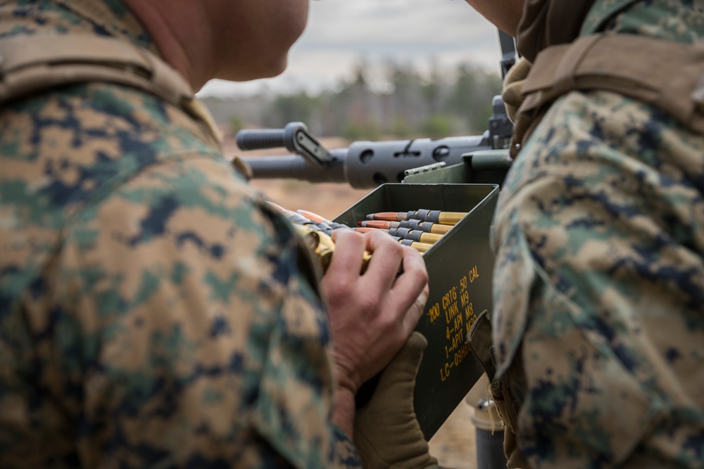 Marine Corps Security Force Regiment live-fire Exercise