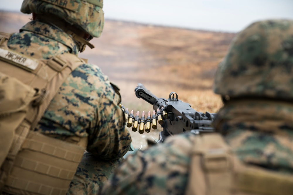 Marine Corps Security Force Regiment live-fire Exercise