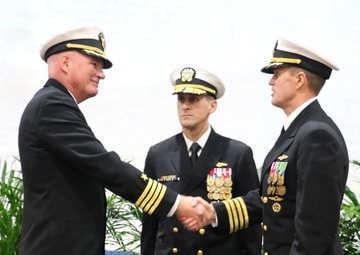 Piret Takes Helm at 75th NAVOCEANO Change of Command