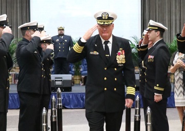 Piret Takes Helm at 75th NAVOCEANO Change of Command