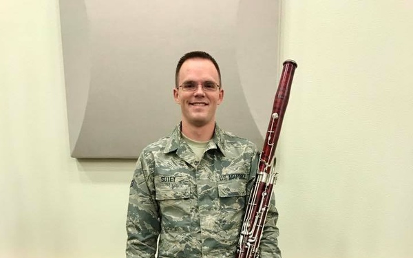 U.S. Air Force Band of the Golden West Features Airman 1st Class Jay Sutey