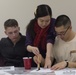 Kumiko Tamashiro teaches free on base Calligraphy Class