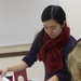 Kumiko Tamashiro teaches free on base Calligraphy Class