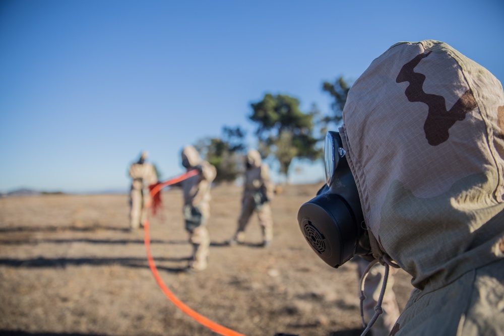 1st Marine Logistics Group Reconnaissance, Surveillance and Decontamination Course