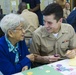 USS America visits adult day care