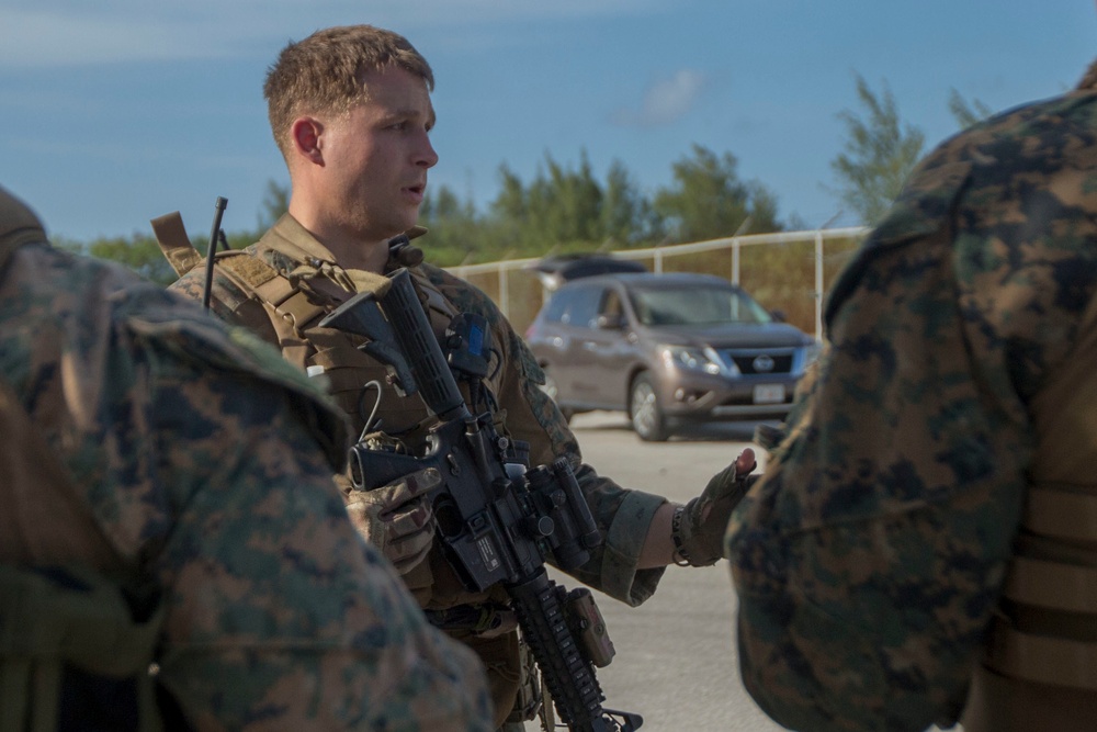Force Recon practices in Guam during RUTEX