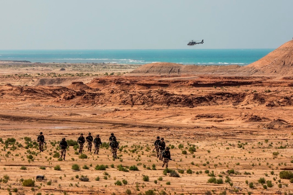 U.S. and French forces participate in tactical recovery of aircraft and personnel exercise