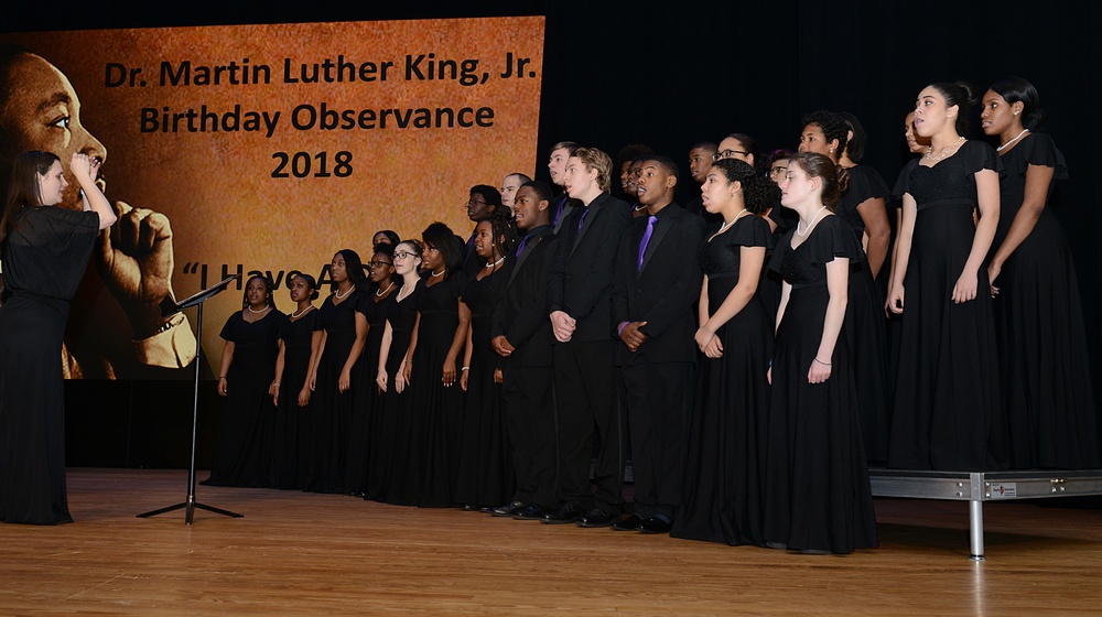 Service members honor Dr. Martin Luther King, Jr.