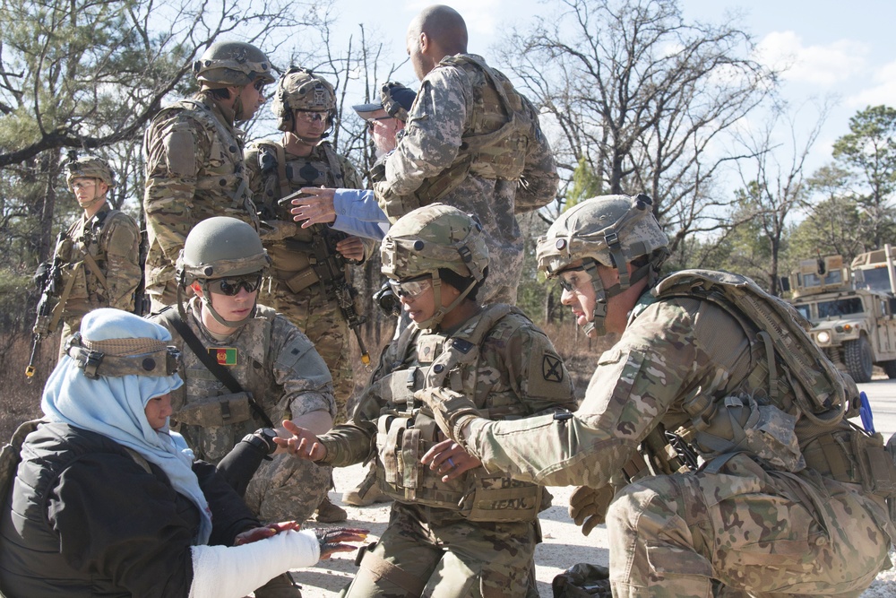 1st SFAB combat advising teams train to advise improving security