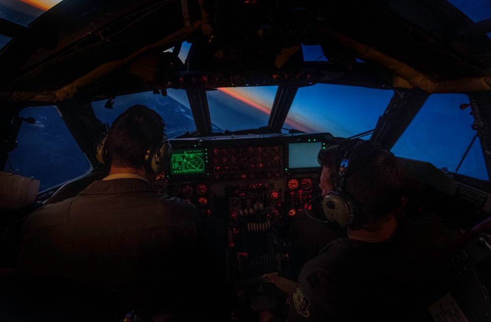Airmen fly strategic bomber missions