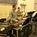 U.S. Air Force Band of the Golden West Percussionists Prepare for Concert Band Rehearsal