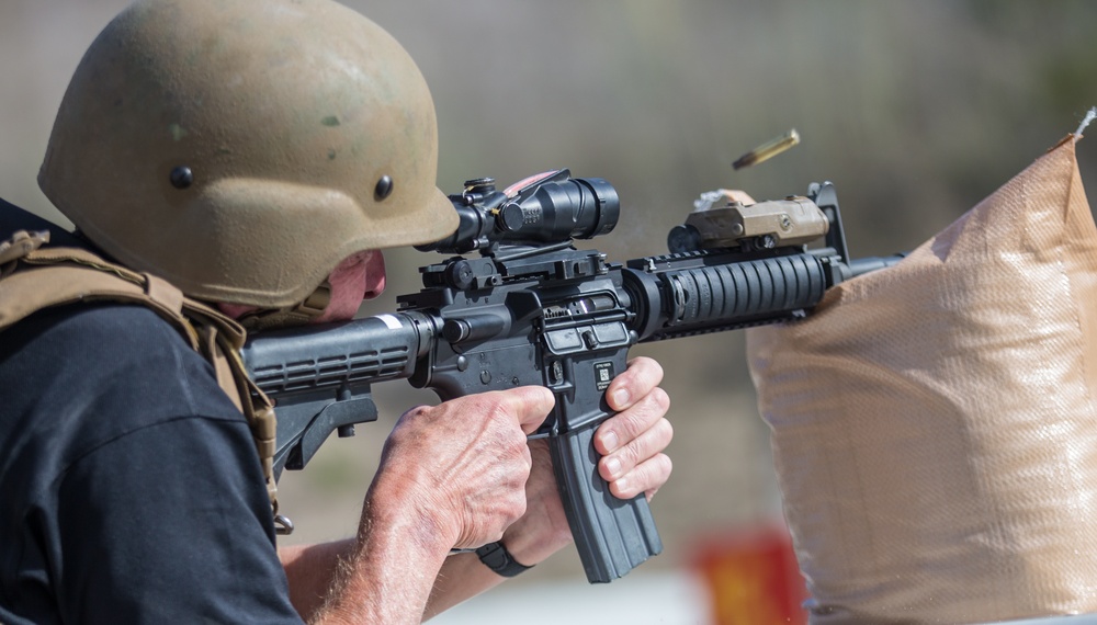 Weapons Demonstration with The Nice Guys Charity