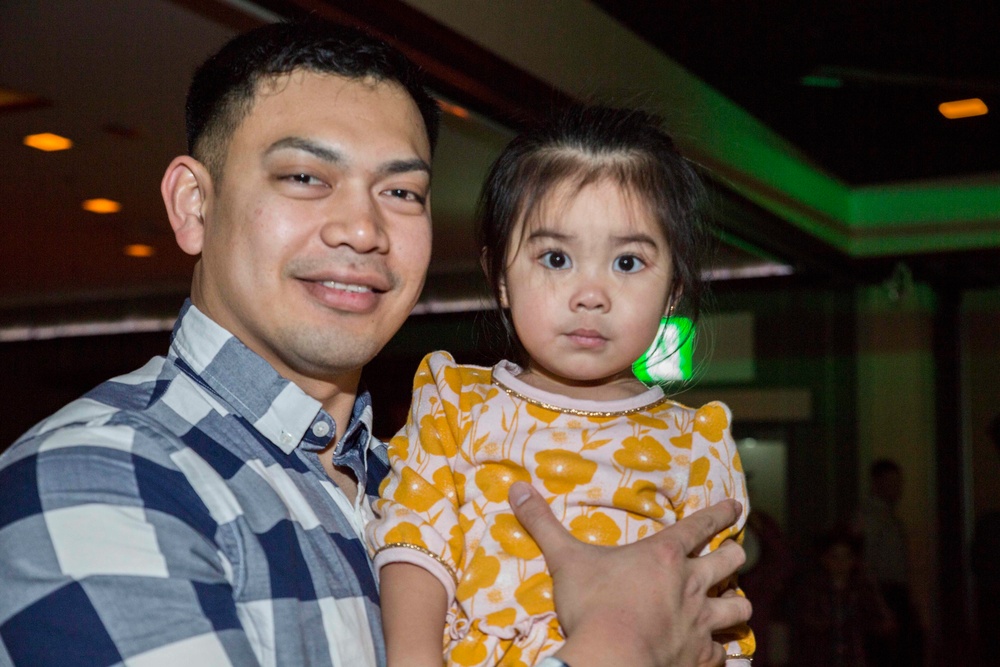 Daddys, daughter saddle up to dance night away