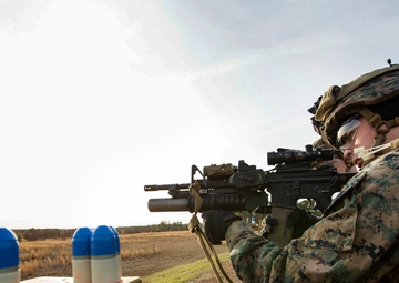 BLT 2/6 Holds 40mm Grenade Launcher Live Fire Shooting Range