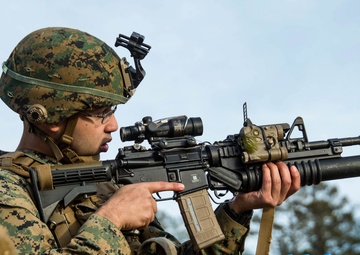 BLT 2/6 Holds 40mm Grenade Launcher Live Fire Shooting Range