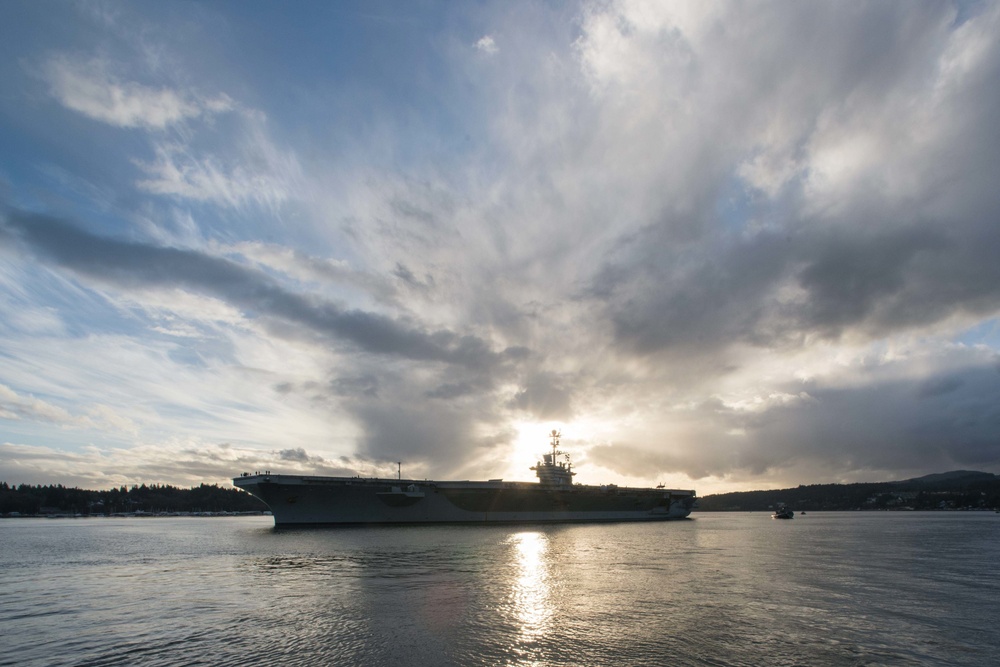 John C. Stennis Gets Underway