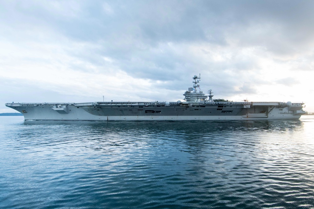 John C. Stennis Gets Underway