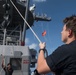 USS Pearl Harbor conducts RAS with USNS John Ericsson