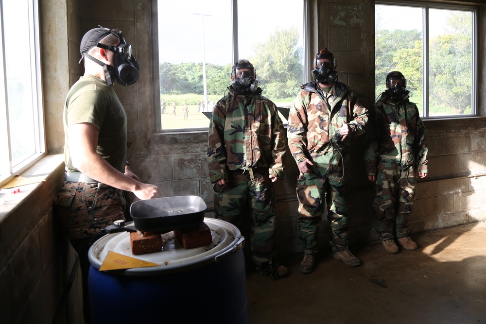 Marine Corps Training: Gas Chamber