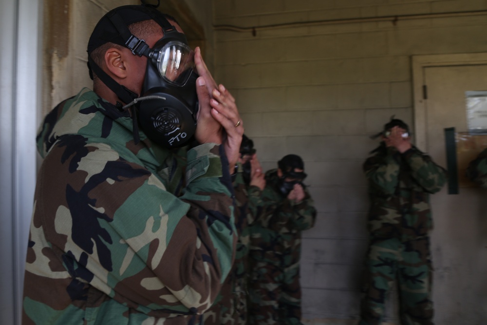 Marine Corps Training: Gas Chamber