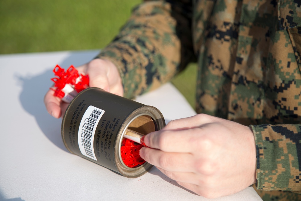 Marine Corps Training: Gas Chamber