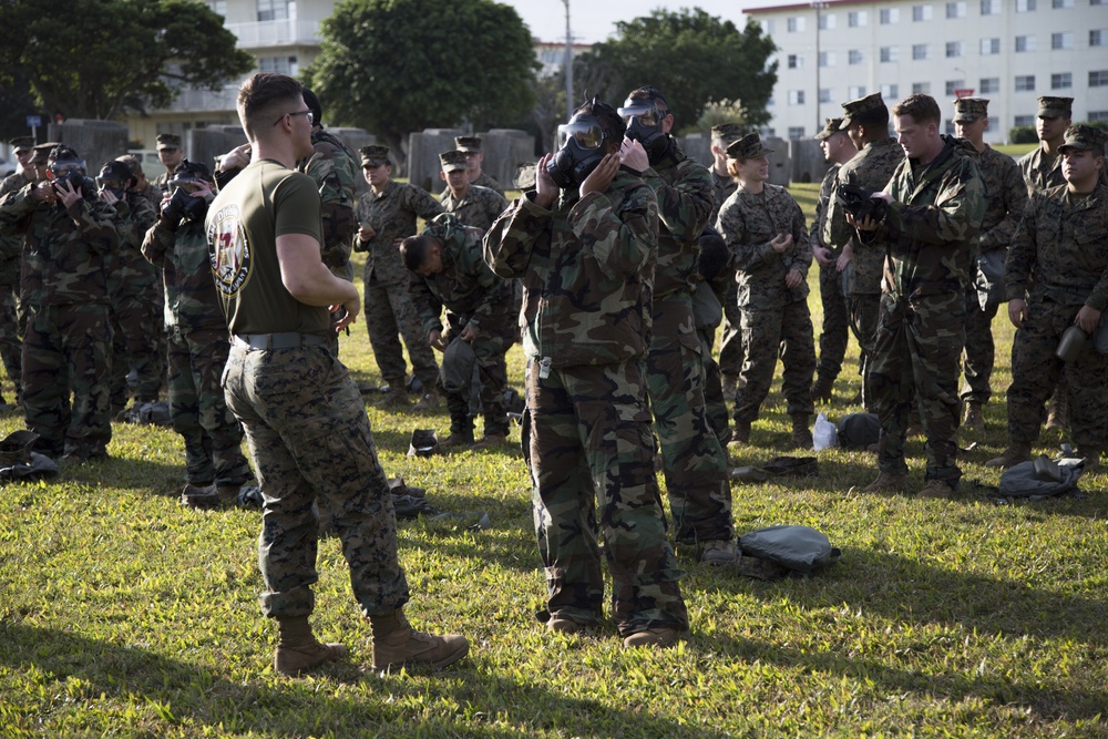 Marine Corps Training: Gas Chamber