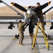 MQ-9 Reaper take off and maintenance