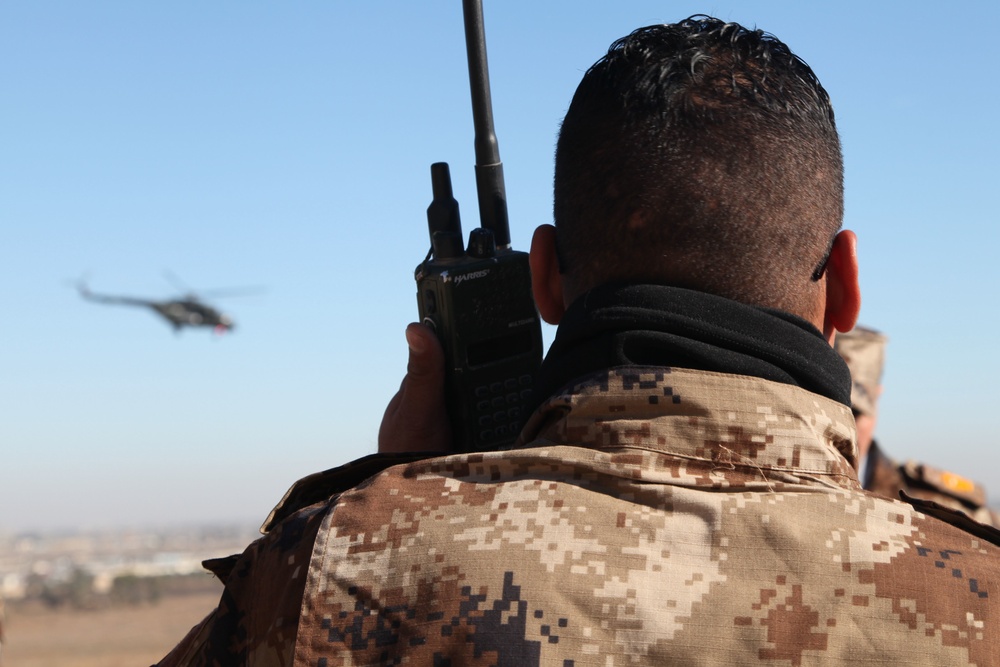 Coalition conducts dry-fire training