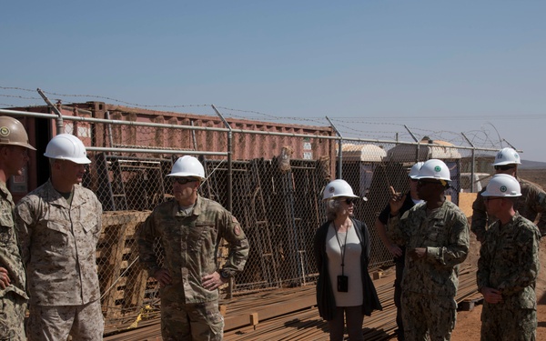 Seabees at Ali Oune Village