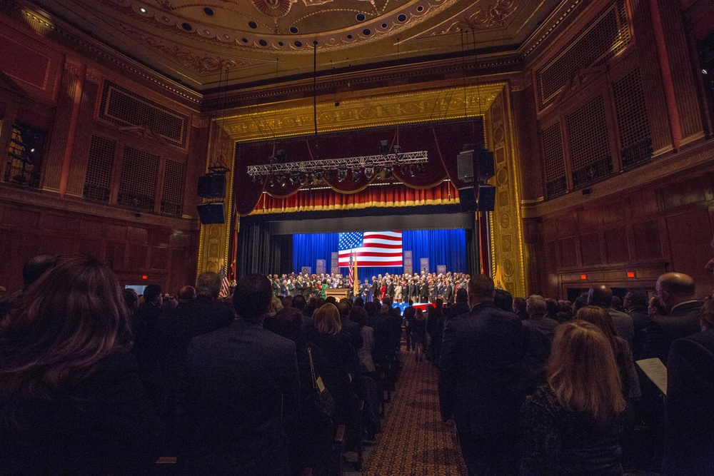 NJNG Honor Guard performs at Governor Murphy’s inauguration