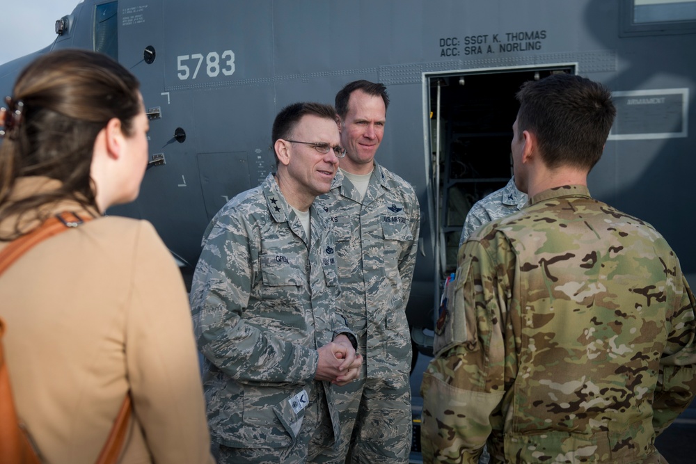 Air Force Director of Civil Engineers visits Hurlburt Field