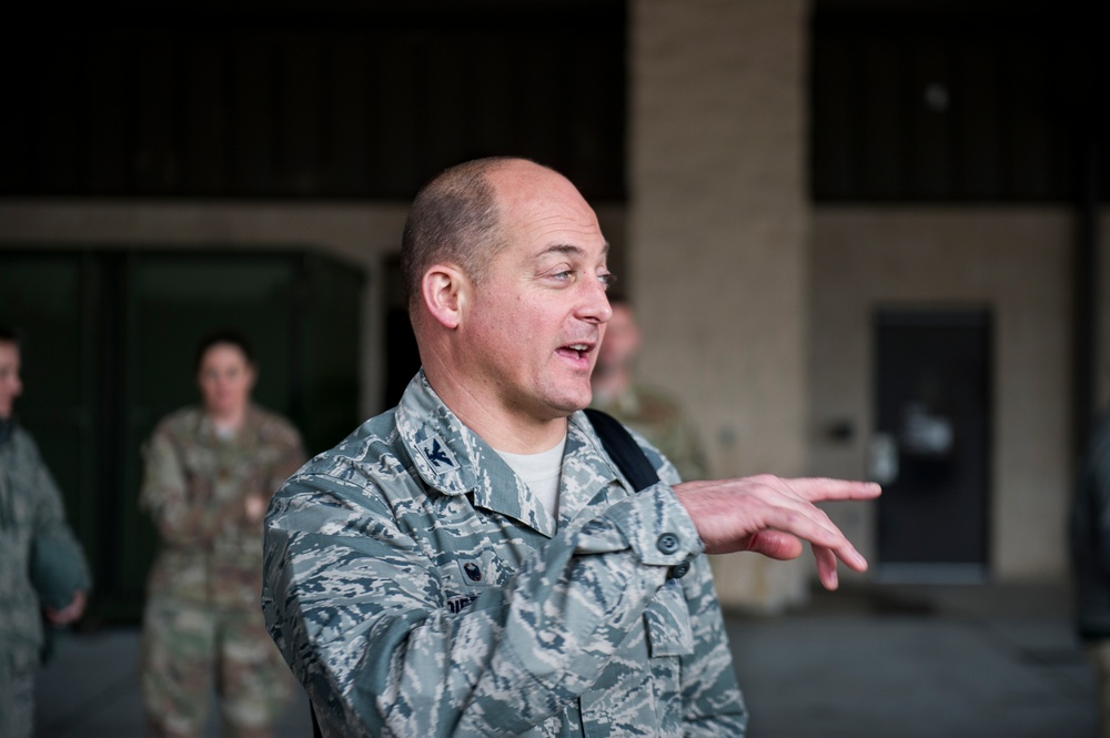 Air Force Director of Civil Engineers visits Hurlburt Field