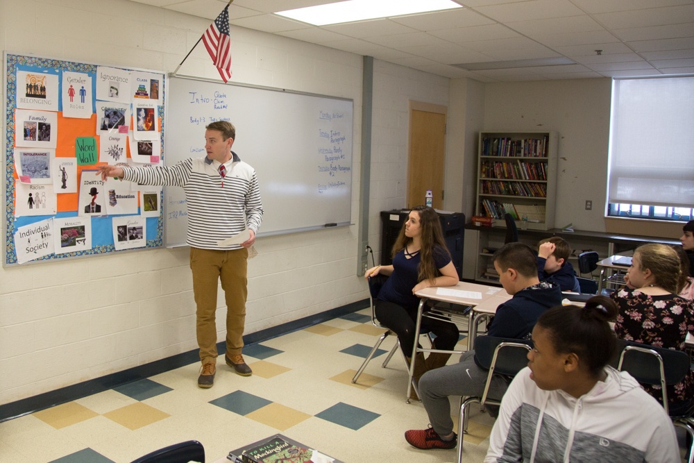 Teacher-Soldier: National Guardsman helps to educate the next generation