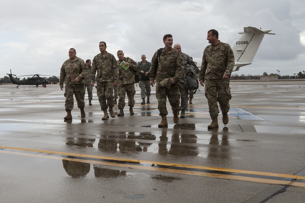 Air National Guard leaders visit Joint Forces Training Base