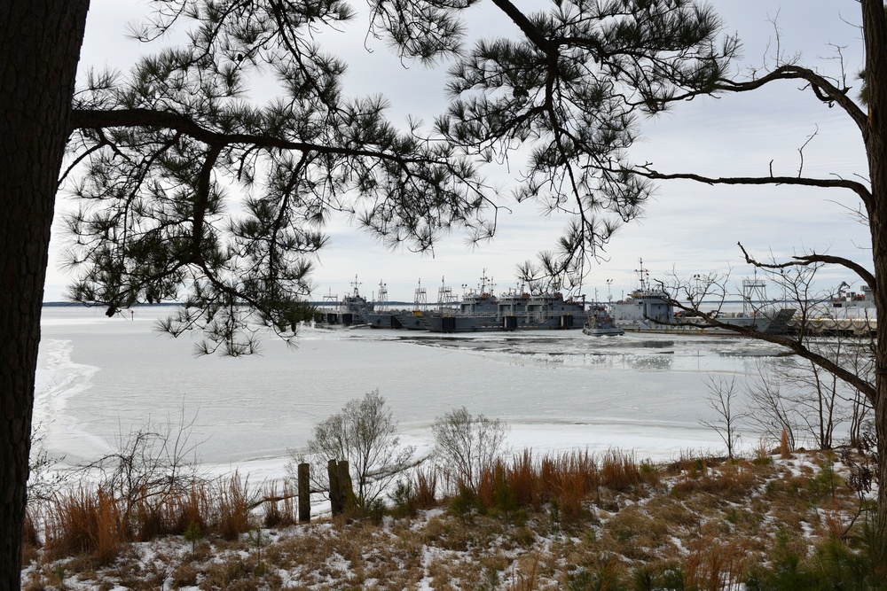 Winter Storm Grayson dropped snow, temperatures in Hampton Roads