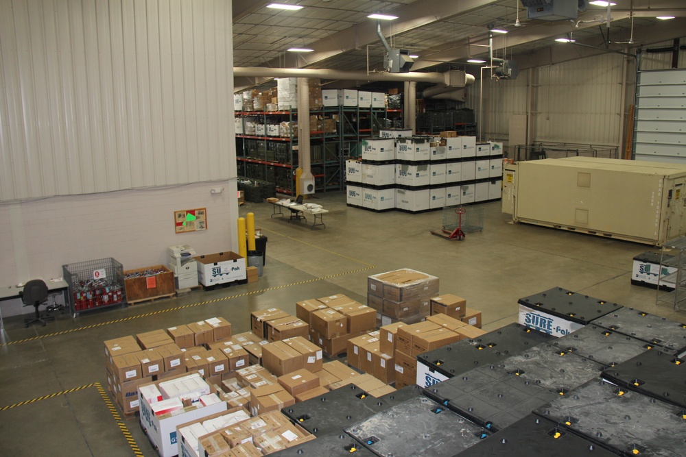 RTS-Medical warehouse at Fort McCoy