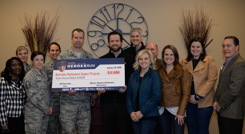 Honoring those deployed: Brookshire’s donates $12K to BAFB families