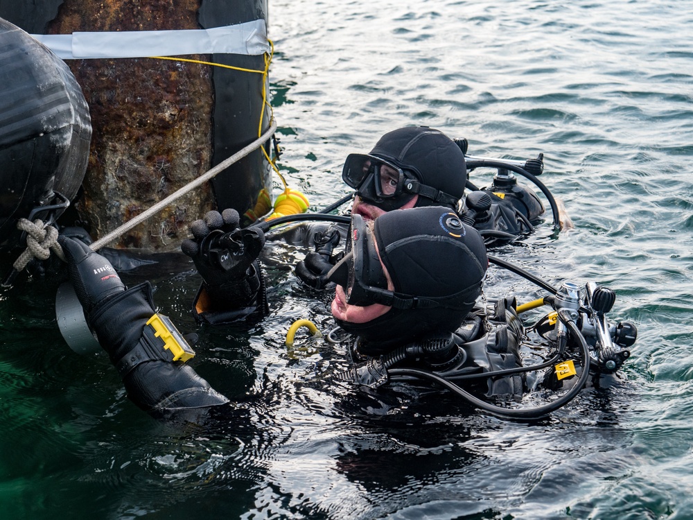 UCT-2 Pile Removal at Commander, Fleet Activities Sasebo