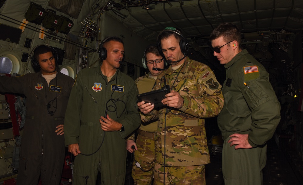 79th Rescue Squadron performs aerial refueling