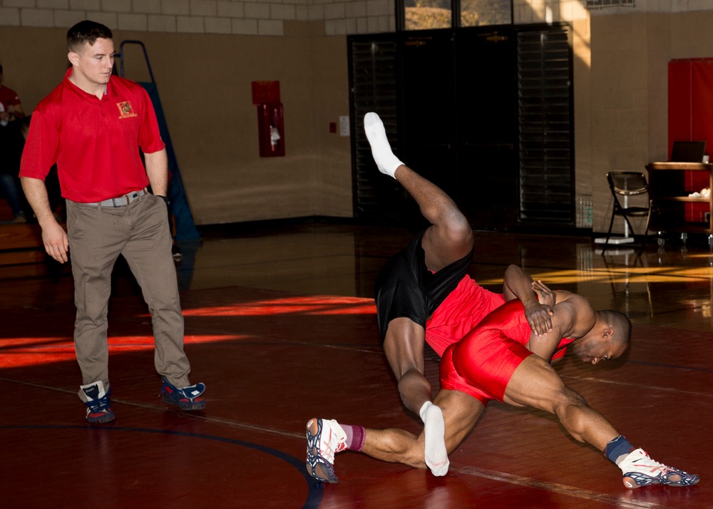 All-Marine Wrestling Comes To Camp Pendleton