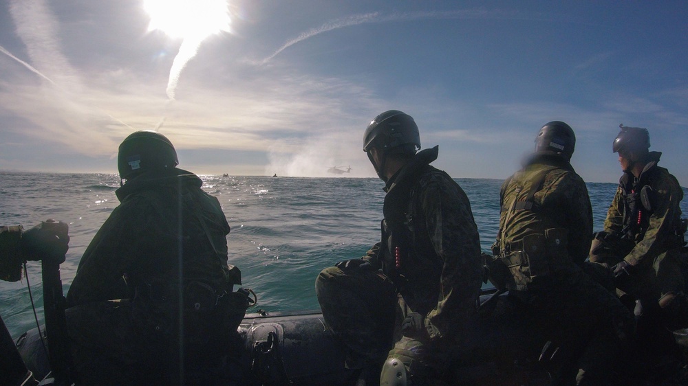 Exercise Iron Fist 2018: Amphibious Reconnaissance Training