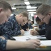 First Class Petty Officers participate in the Navywide E-7 exam onboard USS Bonhomme Richard (LHD 6)