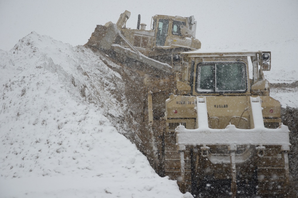 D9 bulldozers at Grafenwoehr Training Area